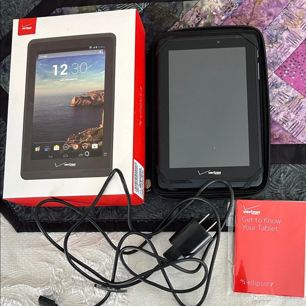 Verizon Ellipsis 7 Tablet - Black; Brand new in Original Box; Never Used!